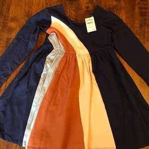 Hanna Andersson rainbow skater dress